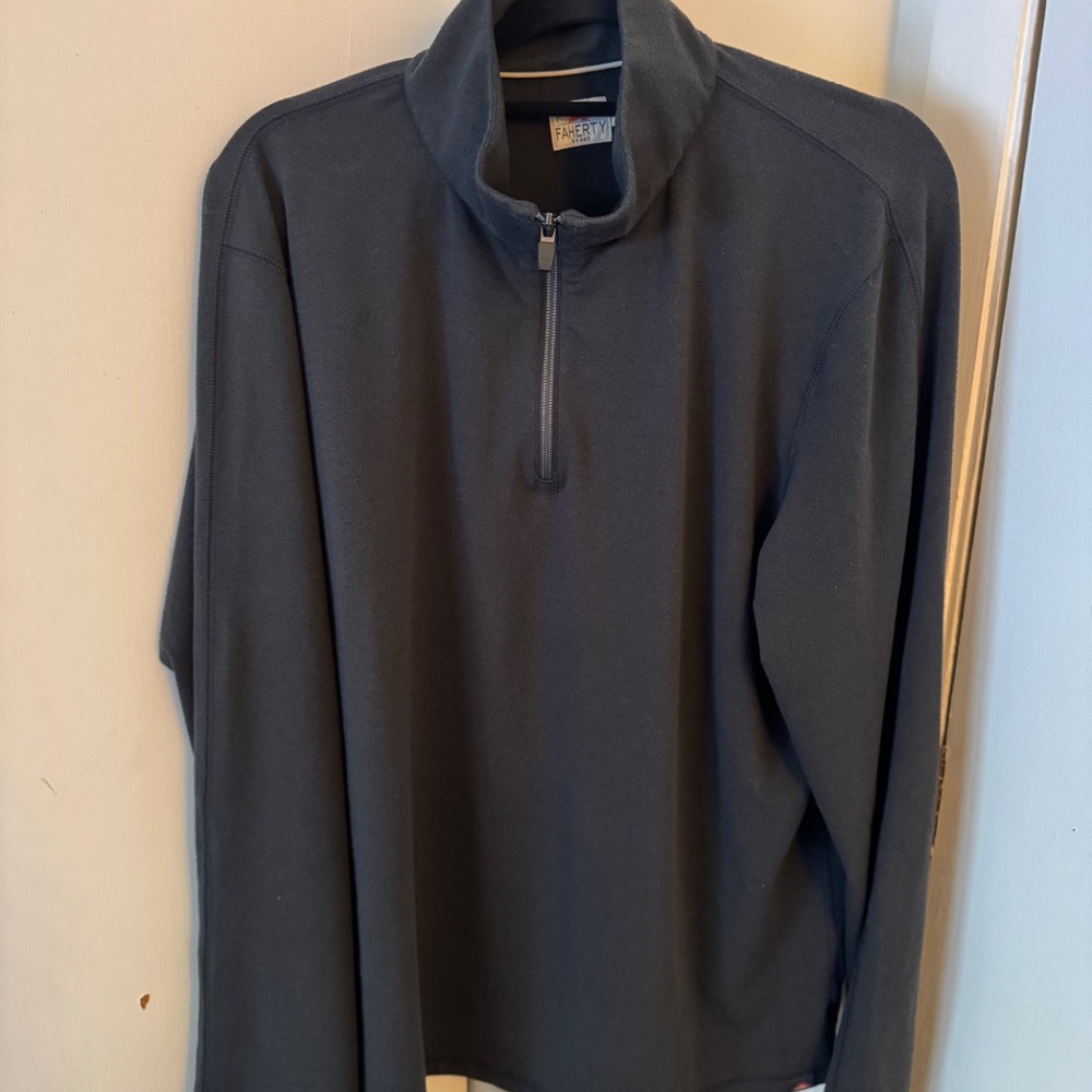 Faherty Men's 1/4 Zip EUC